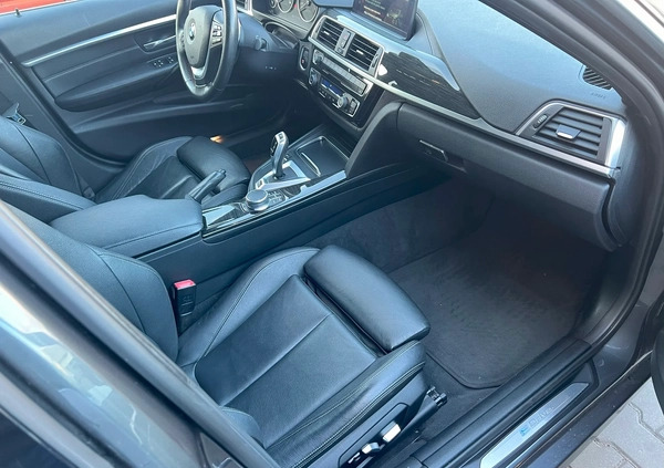 BMW Seria 3 cena 89500 przebieg: 98500, rok produkcji 2018 z Warszawa małe 92